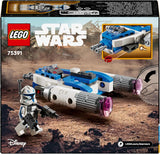 LEGO Star Wars Captain Rex Y-Wing Microfighter Bouwstenen Verzamelbaar ruimteschip Cadeau-idee voor jongens en meisjes vanaf 6 jaar 75391 Bouwsets Bekijk de LEGO-Store