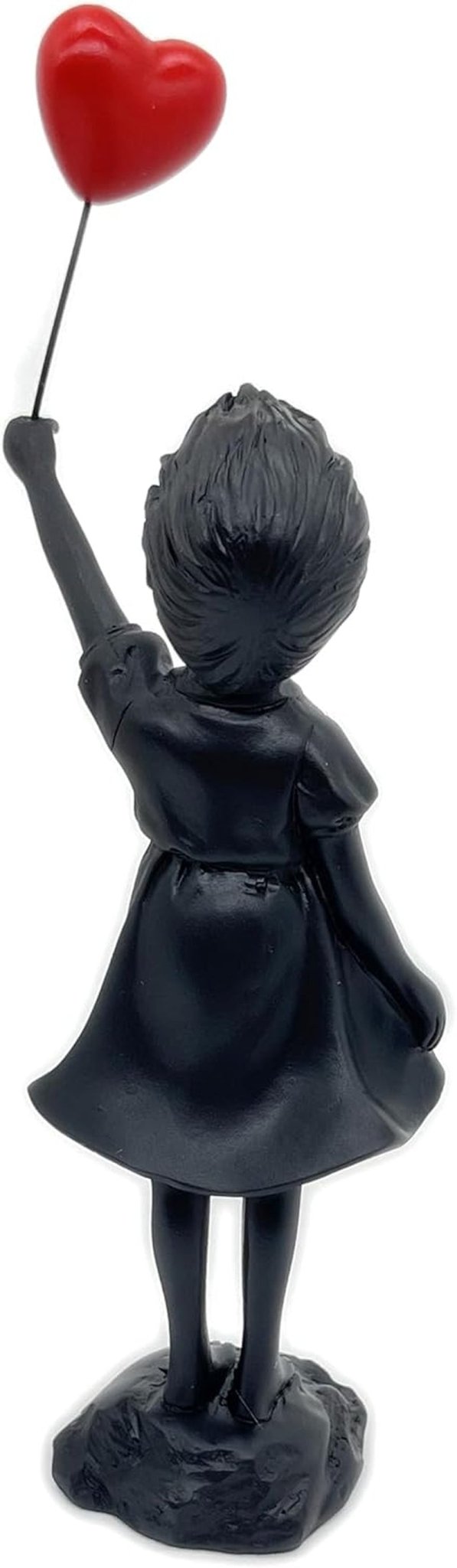 Schattig Ballonmeisje Hars Sculptuur Home Decor Standbeeld Banksy Rood Hart Meisje Ballon Figuur Moderne Kunst Sculptuur voor Tafelblad Plank Decor Beelden en sculpturen Naty Shop