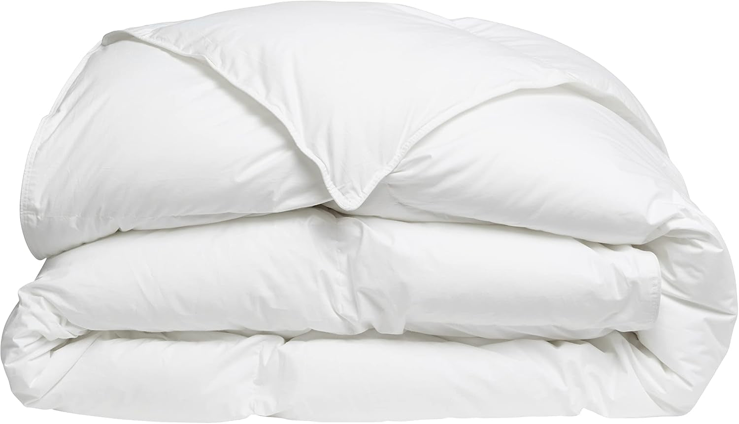 DODO 40381220 Helsinki-deken, buitenmateriaal van perkaal katoen, vulling van eendendons/leer, 240 cm 220 cm, wit Dekbedden en dekbedden Naty Shop