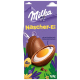Milka Sweet Egg – Paaschocolade gevuld met vanillecrème, gebakken ei-look – 124g