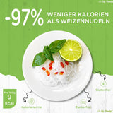 Elf-Family 270g x6er doos (12 stuks) Bio Konjak Nudeln Ultra Low Carb Shirataki Nudeln Veganistisch Glutenvrij-Instant Nudeln ohne kohlenhydrate/Keto/Kalorienarme/Fettfrei/Zuckerfrei -Spaghetti MHD: 12/11/2026