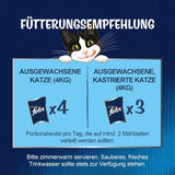 Felix Zo goed als het eruit ziet Nat kattenvoer in gelei met kip, 26 stuks (26 x 85 g)
