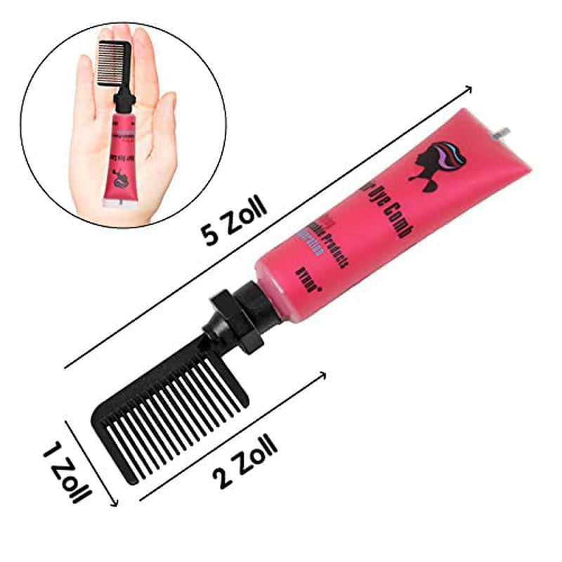 Byhoo 6PCS tijdelijke haarverf voor zwart haar, haarkrijt, wasbare haarverf, cadeau-idee voor meisjes, verjaardagscadeau voor tieners. Haarverf van Naty Shop