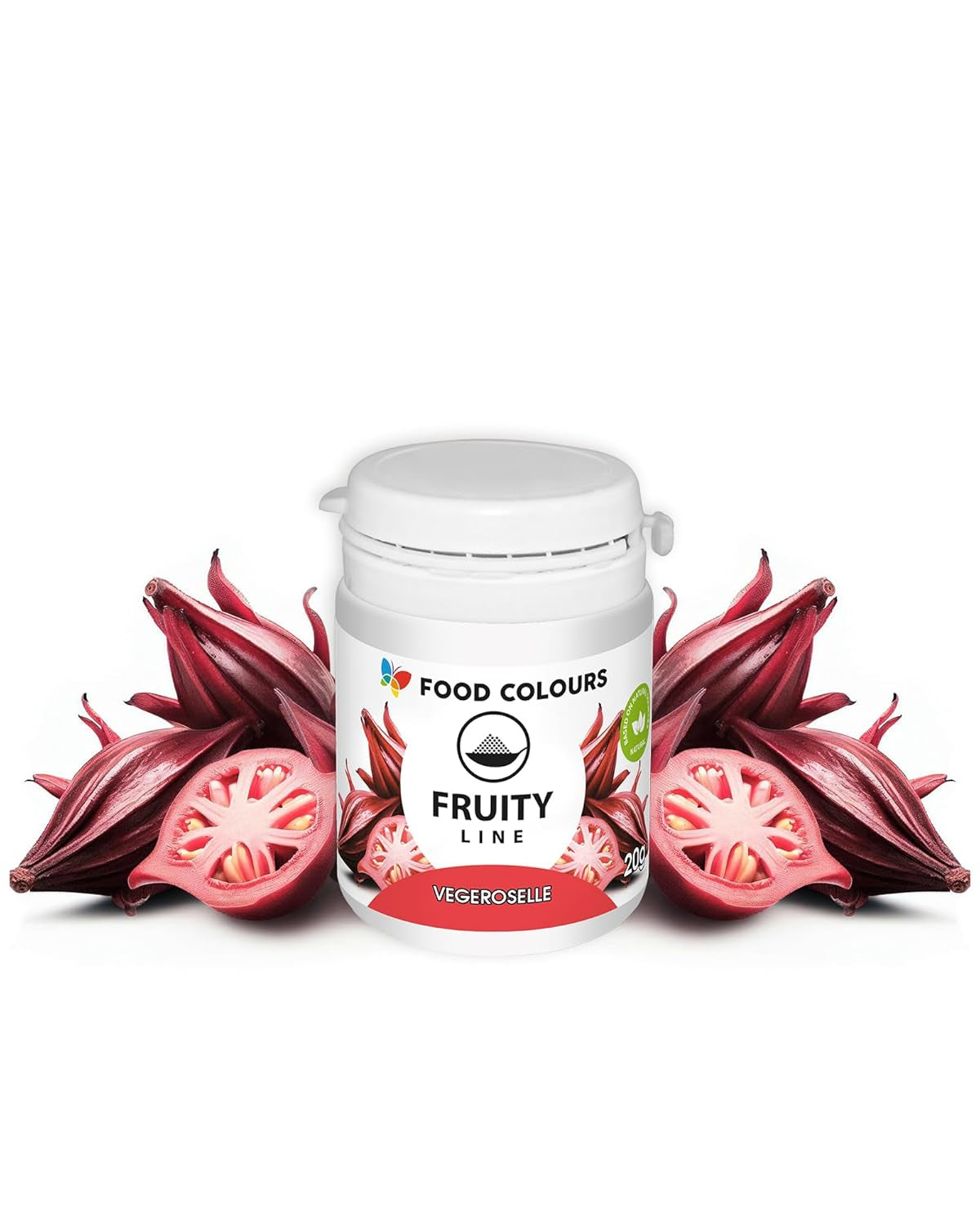 Kleurstofpoeder natuurlijke kleurstof Fruity Line BLUEBERRY 20G natuurlijke kleurstof voor crèmes glazuursponsdeeg in poedervorm kleurstof voor drankengelei