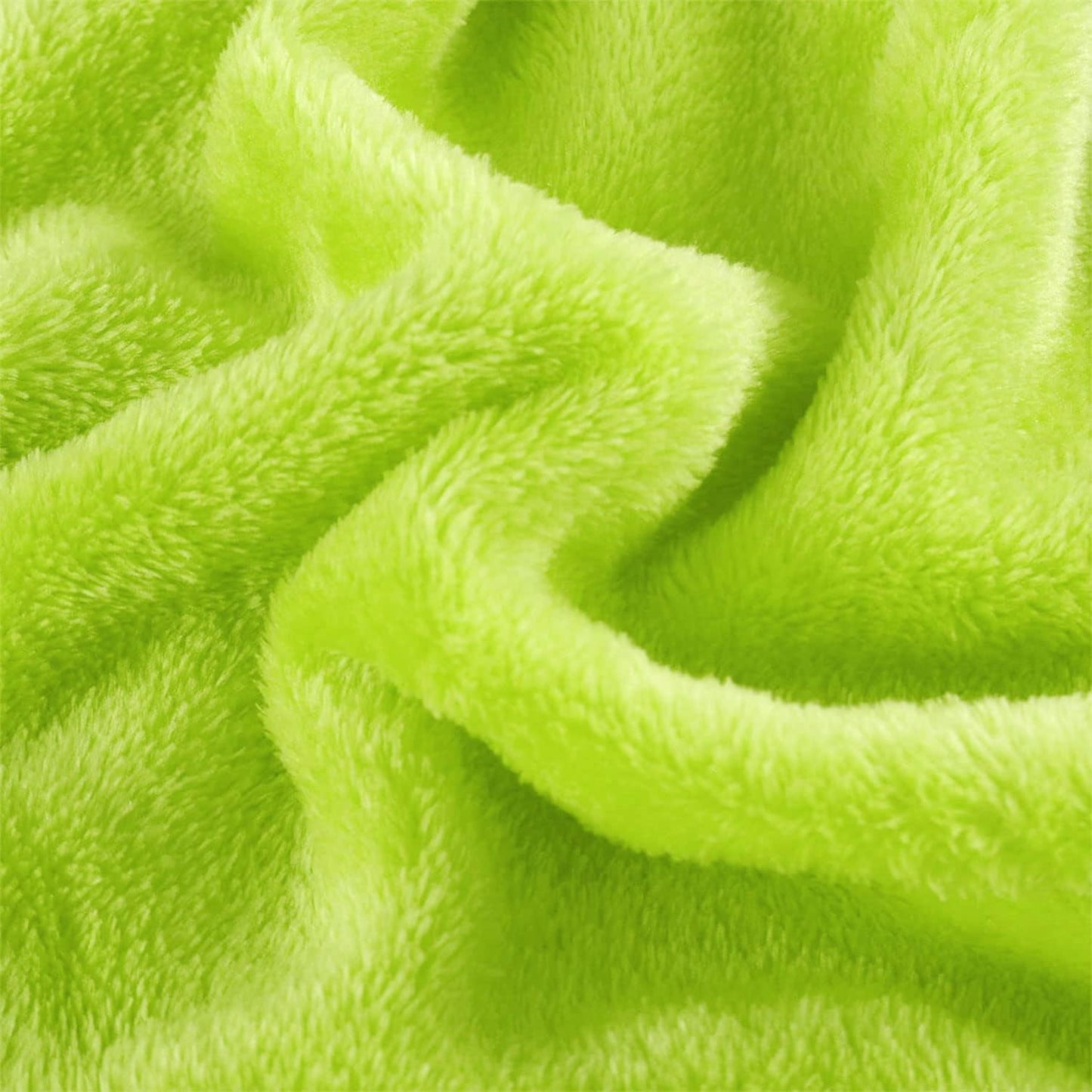 Sourcing Map Gezellige deken sprei Zachte en warme fleecedeken als bankdeken Bankdeken Woonkamer- en knuffeldeken Wollen deken zacht fluweel pluche appelgroen 150X200Cm Bedden en dekens uxcell