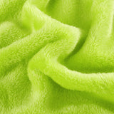 Sourcing Map Gezellige deken sprei Zachte en warme fleecedeken als bankdeken Bankdeken Woonkamer- en knuffeldeken Wollen deken zacht fluweel pluche appelgroen 150X200Cm Bedden en dekens uxcell
