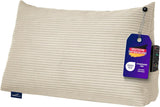 Traumnacht Cosy Back kussen, leeskussen, 70 x 40 cm beige, afneembare en wasbare hoes van 100% polyester, praktisch zijvak, Oeko-Tex gecertificeerd, geproduceerd volgens Duitse kwaliteitsnormen
