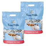 Tchibo Kaffeepads Vorratspack Maxipack, Feine Milde, 200 Stück – 2x 100 Pads (Kaffee, mild mit sanften Röstaromen), nachhaltig, geeignet voor Senseo Maschinen