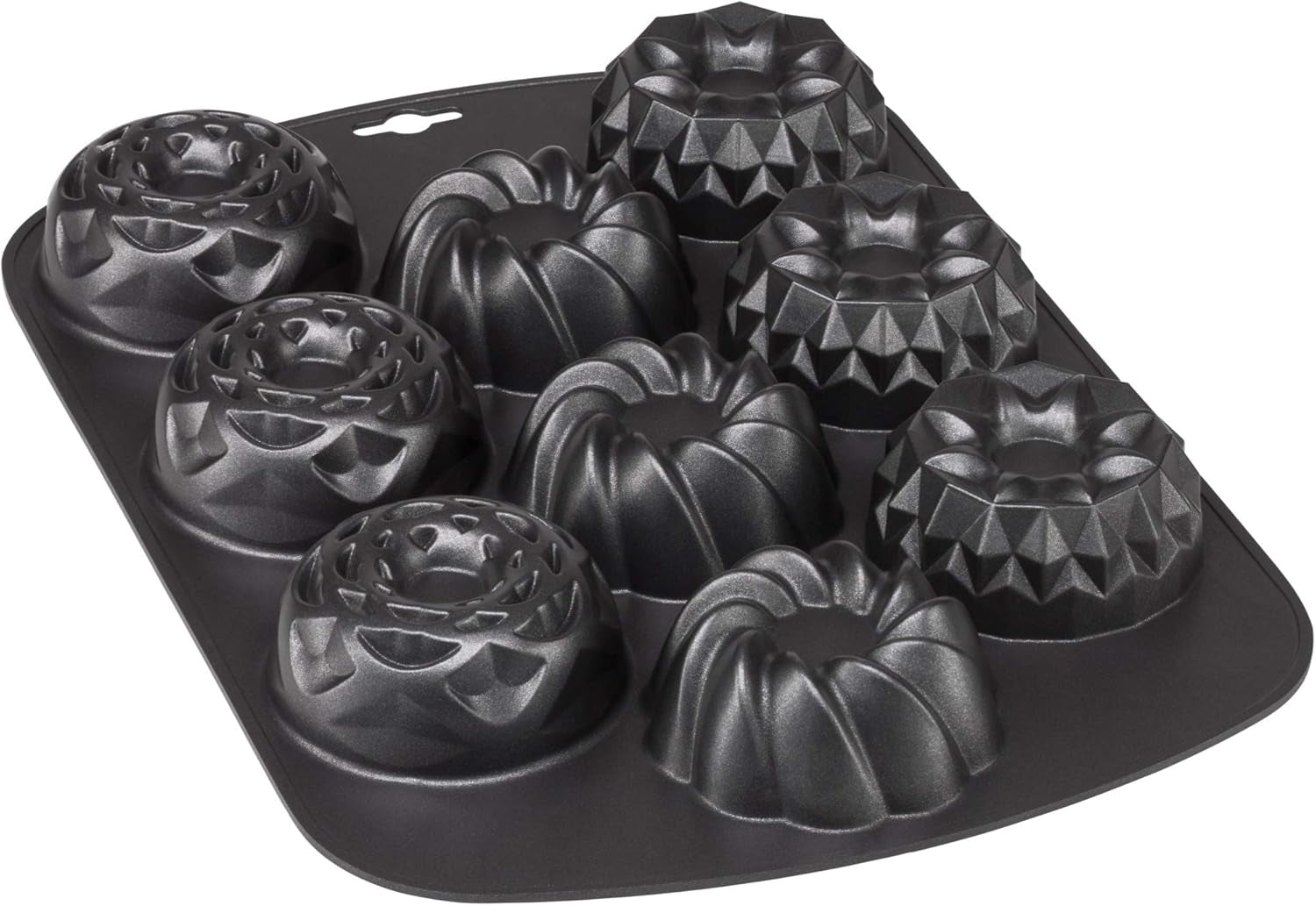 Pan voor 9 muffins Gugelhupf Original Kaiser Inspiration, 38 X 27 cm, antiaanbaklaag Naty Shop