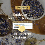 Twinings GLOW Aloë Vera & Brandnetel Groene Thee met Biotine - Kruidentheemengsel voor natuurlijke huid- en haarverzorging 12-pack (elk 10 zakjes)