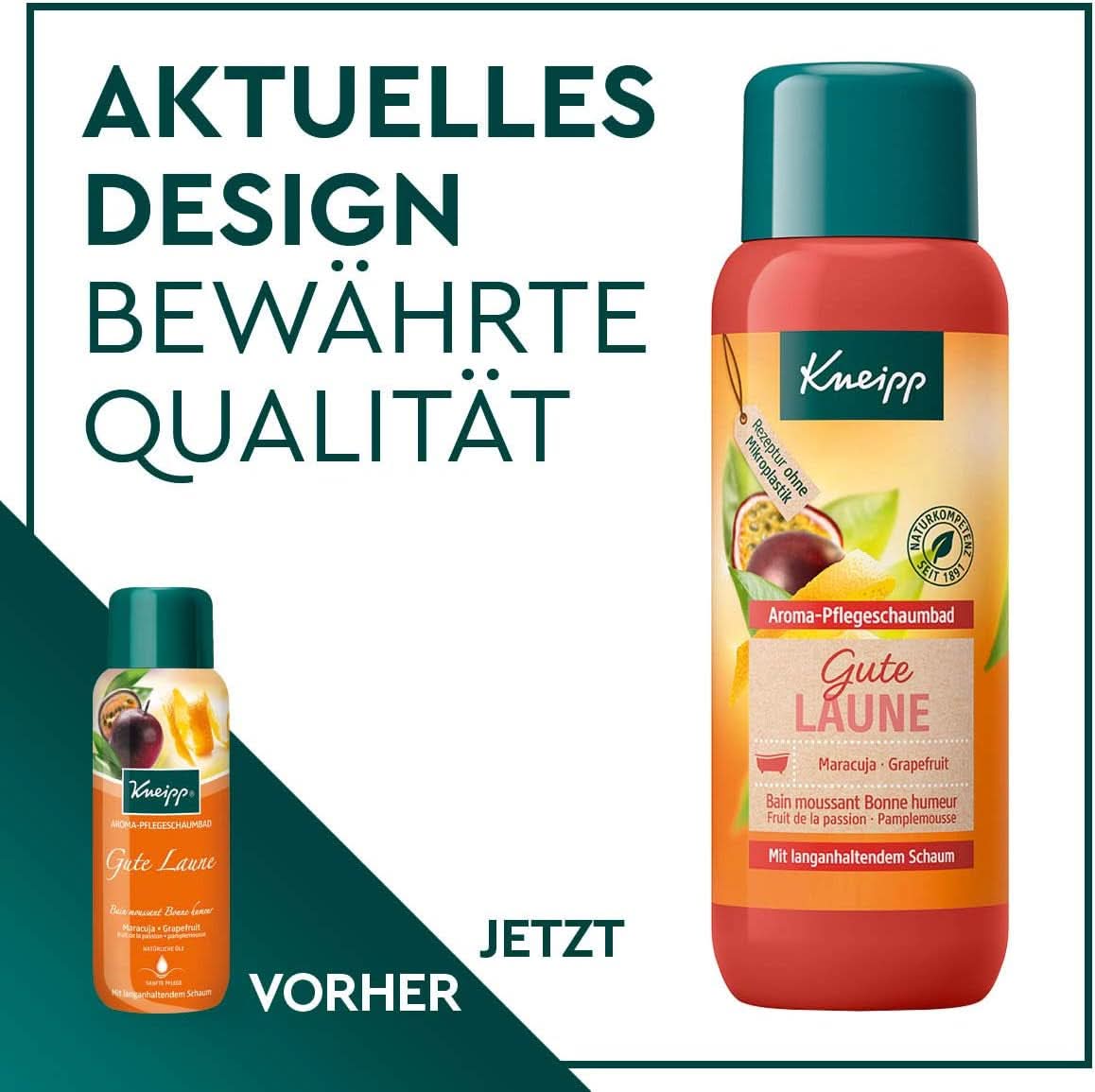 Kneipp Aroma, Good Mood aromatisch schuimbadadditief, 400 ml Douche en bad Naty Shop