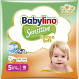 Babyluiers Sensitive maat 4, Maxi (8-13 kg), 20 stuks