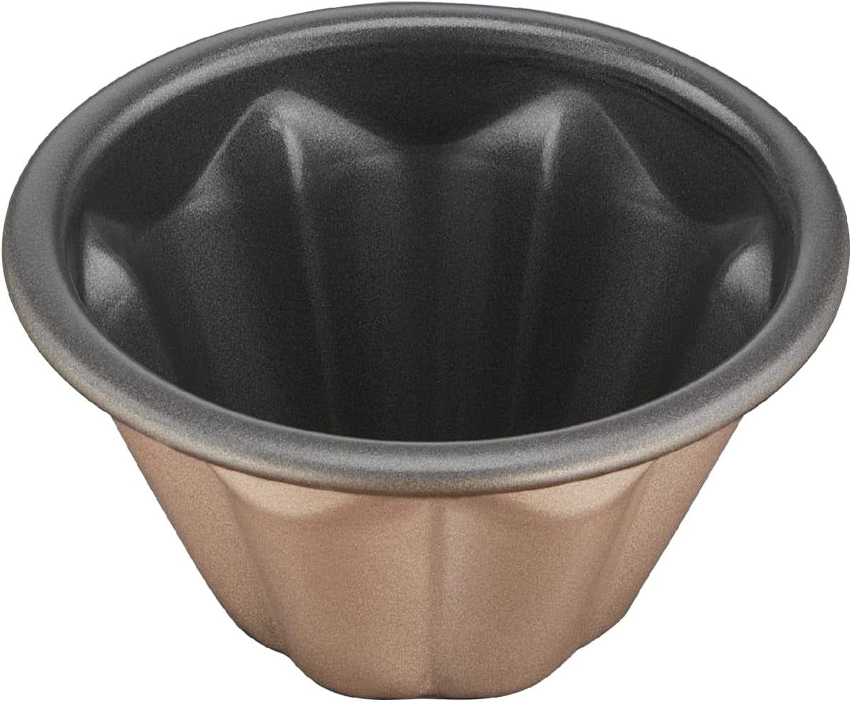 Tefal Creabake J3089304 3 Stück Brioche-Backform Antihaft-Beschichtung, Leicht Entnehmbar, Stapelbar, Einfache Austellung, Backform Vormen en bakplaten Naty Shop