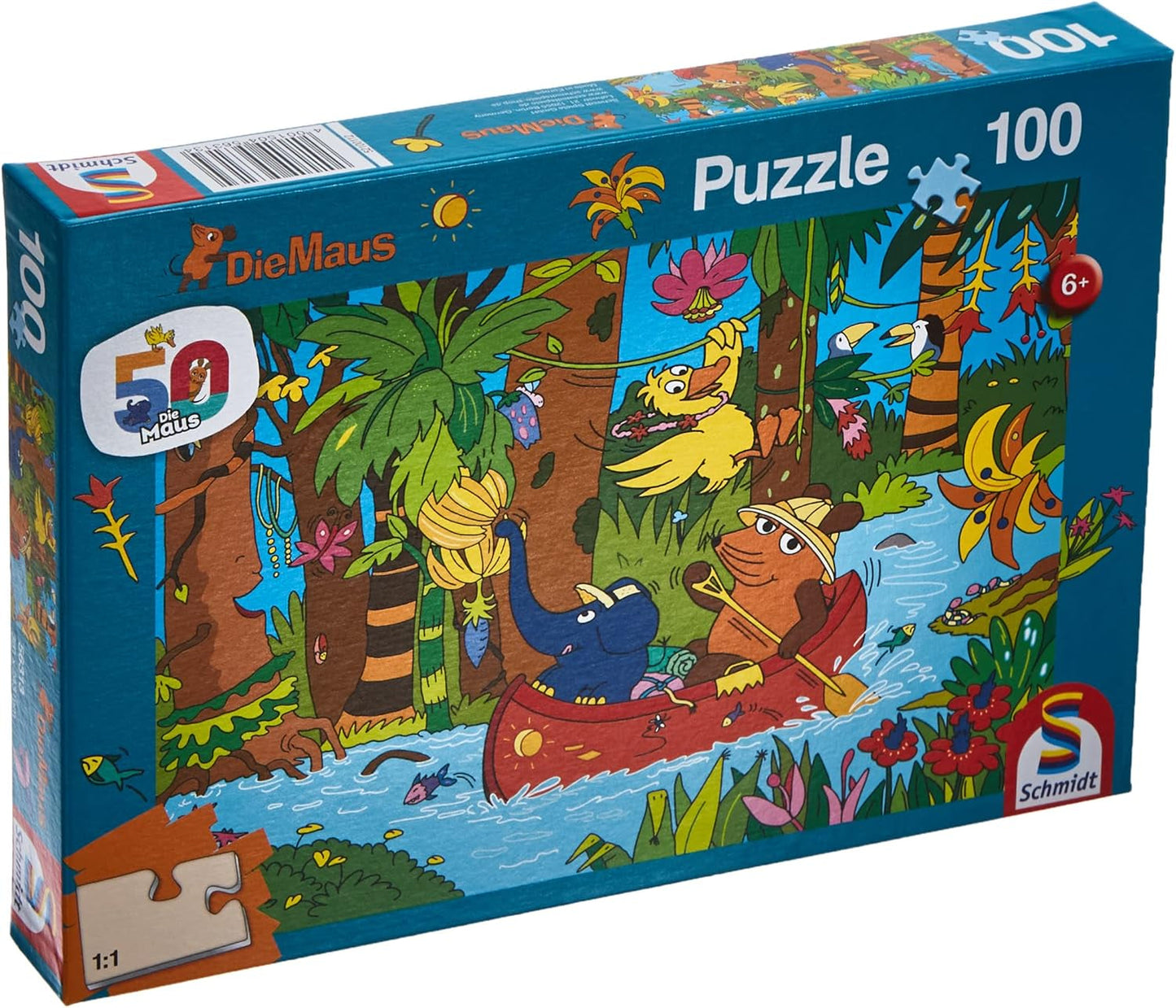 De muis in de jungle (kinderpuzzel) Puzzel Naty Shop Standaardtitel