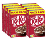Nestlé KITKAT Cereals, knapperige ontbijtgranen met Kitkat-wafels, verpakking 8 x 550 gram Cereals Naty Shop