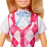 Barbie Malibu-pop en accessoires uit Barbie Mysteries: The Secret Horse Adventure, inclusief modepop, afneembare rij-outfit en helm, HXJ38