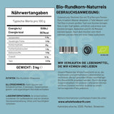 Wholefood Earth biologische kortkorrelige bruine rijst 3 kg niet-GMO veganistische bron van vezels uit gecontroleerde biologische landbouw