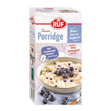 RUF Pap Appelkaneel, met volkoren havervlokken, fijne kaneelsmaak en stukjes gedroogde appels, 400 gram Naty Shop Cereals 400 gram Yoghurt met blauwe bessen