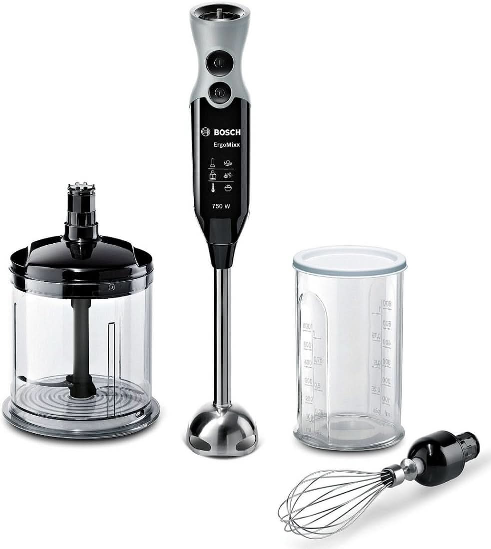 BOSCH MSM67160 Ergomixx Keuken Naty Shop Zwart/Grijs