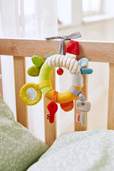 HABA 306453 - Hangfiguur Eerste set sleutels, bewegende en hangfiguren vanaf 6 maanden Babyspeelgoed Naty Shop