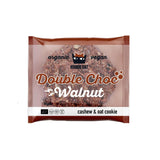 Double Nut Chocolate - Veganistisch, glutenvrij, sojavrij, biologische cashew- en haverkoekjes - 12 x 50 g multi-pack (pak van 2)
