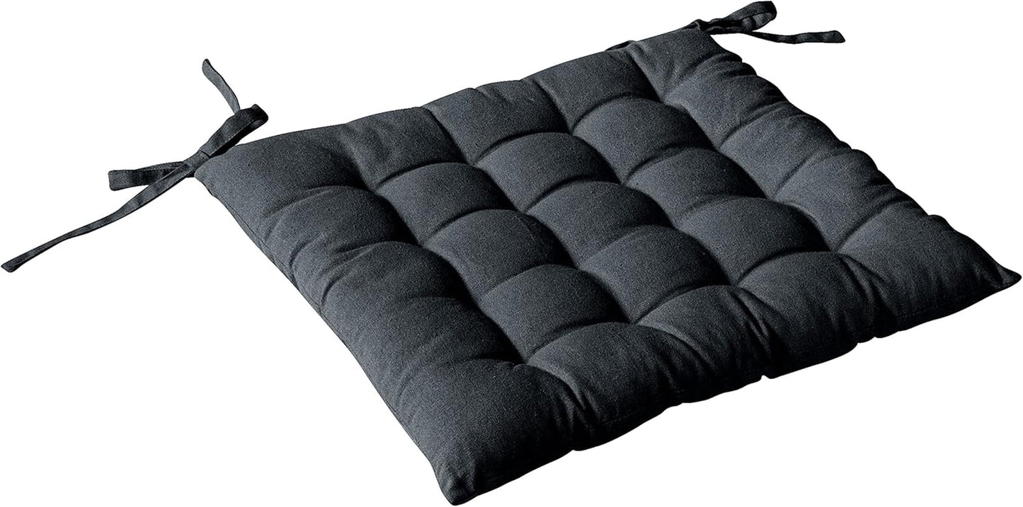 Quilt met 4 bobbels, jute, 90 X 190 Cm, klei, 2007AGCHLJT090190, 90 X 190 Cm Quilts en quilts Naty Shop Donkergrijs