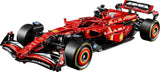 LEGO Technic Ferrari SF-24 F1 Raceauto - Modelauto voor volwassenen - Formule 1 verzamelset - V6-motor, versnellingsbak, stuurinrichting en DRS op schaal 1:8 - Cadeau voor fans van motorsport en racewagens 42207 Bouwsets Beuche den LEGO-Store