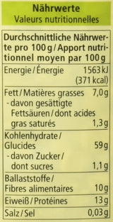 Grote biologische havermout, 500g