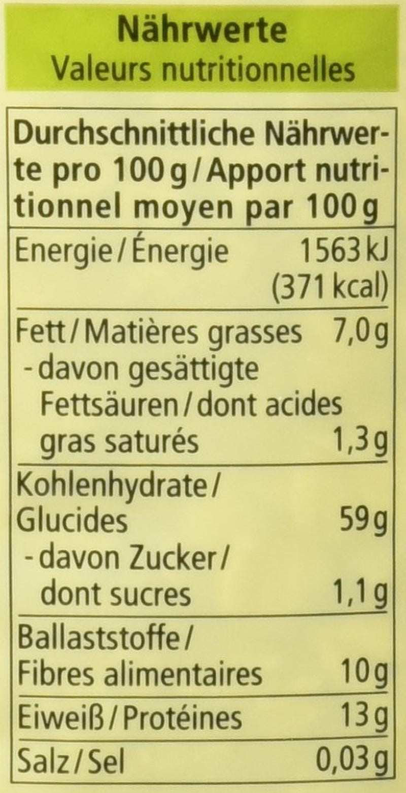 Grote biologische havermout, 500g