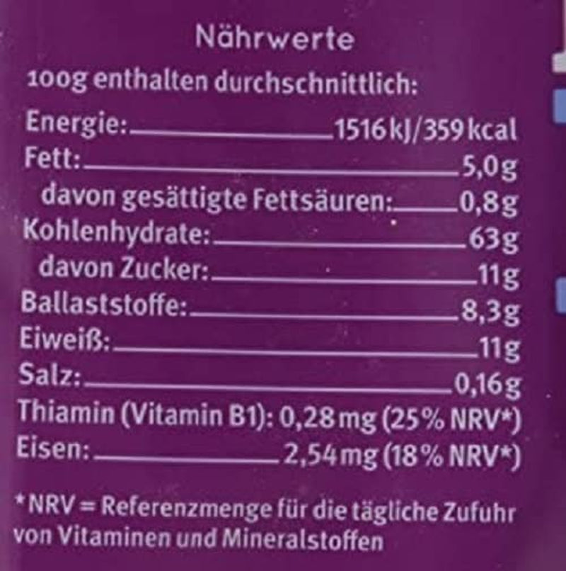 hof havermuesli met bessen, glutenvrij (425 g) - Bio
