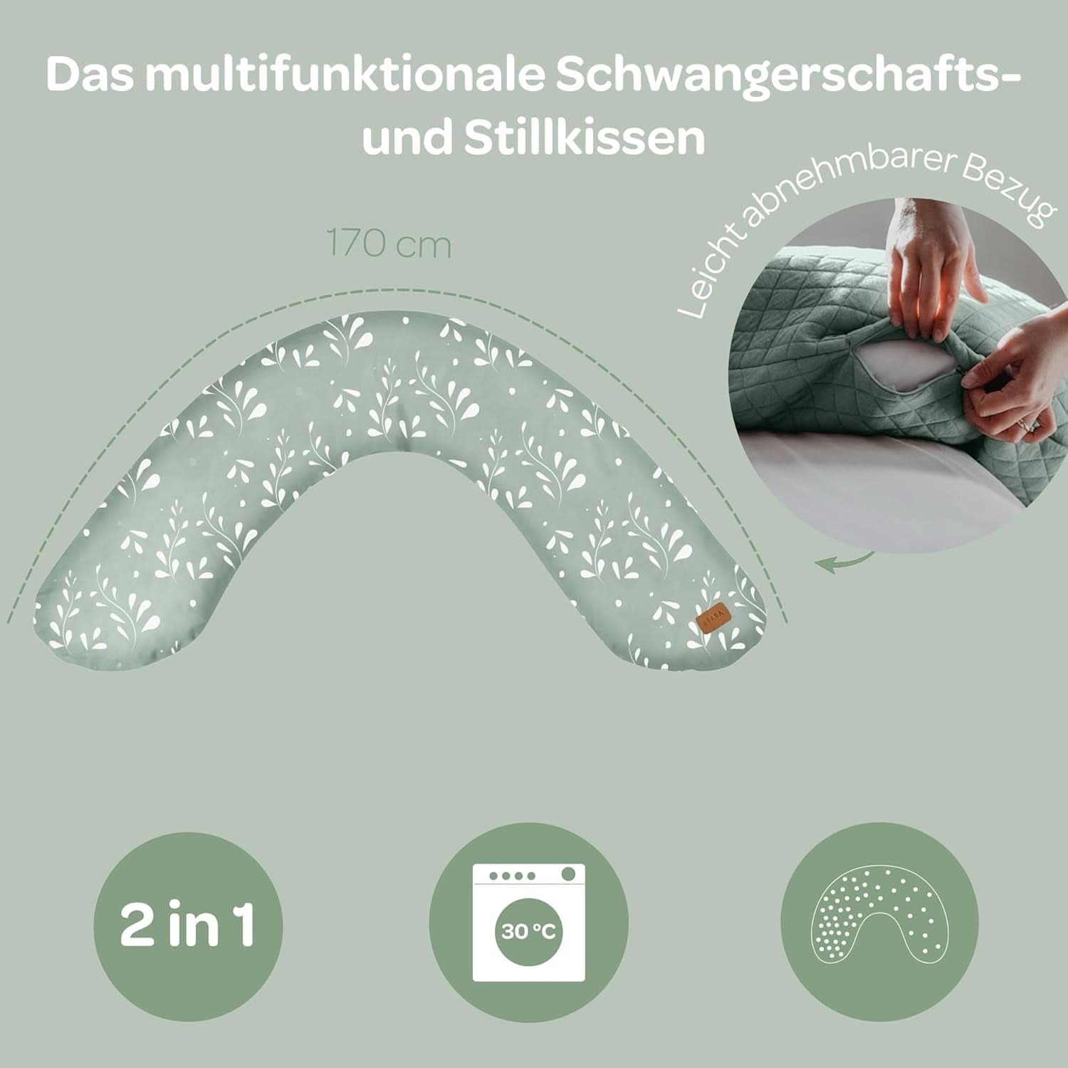 BÉABA, Big Flopsy, multifunctioneel borstvoedingskussen, slapen, borstvoeding, optimale ondersteuning, ontspanning, comfort Accessoires Voeding en Borstvoeding Bebe Naty Shop