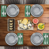 Melamine bestekset 24-delig 4-persoons campingbordenset - bestek voor buiten en binnen