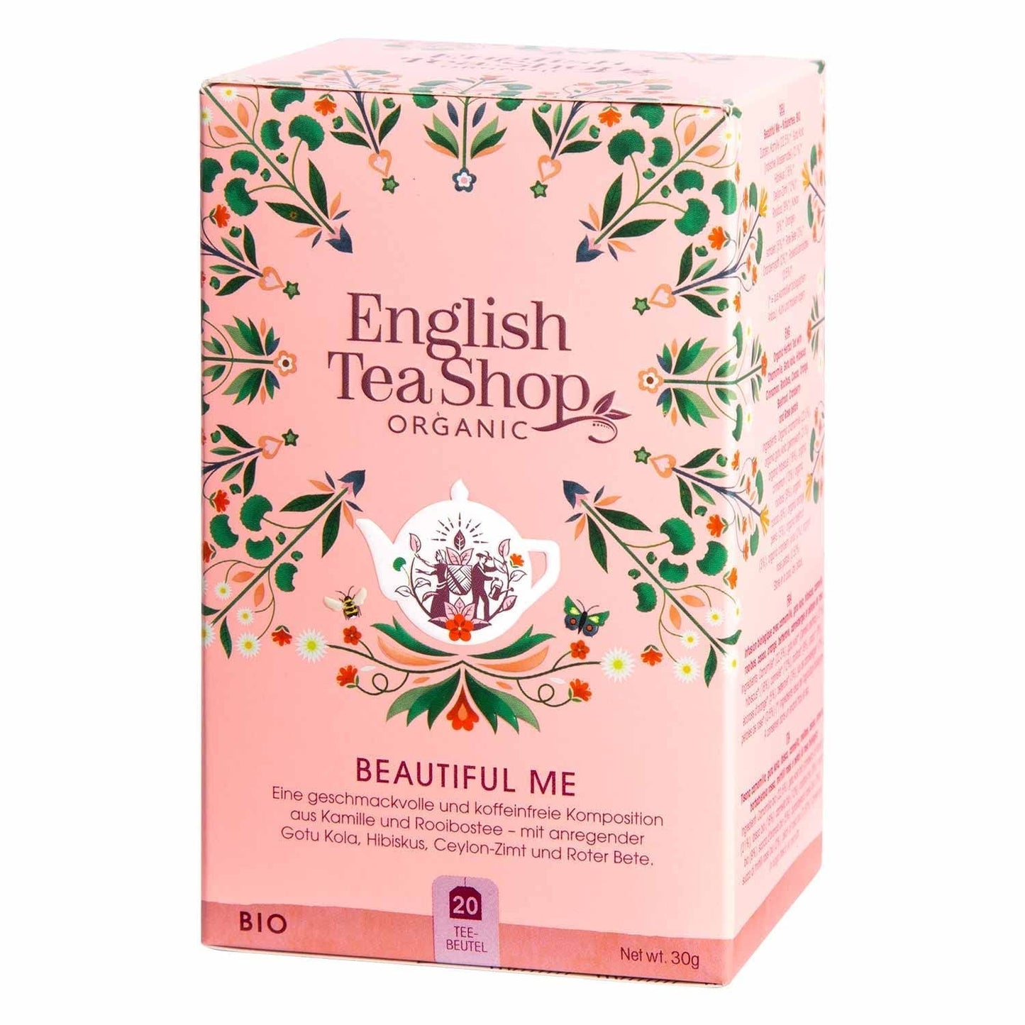 ETS - Beautiful Me, BIO wellnessthee, 20 theezakjes