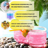 Kicofood, eetbare glitters, 5 gram, diverse kleuren Glitter Naty Shop