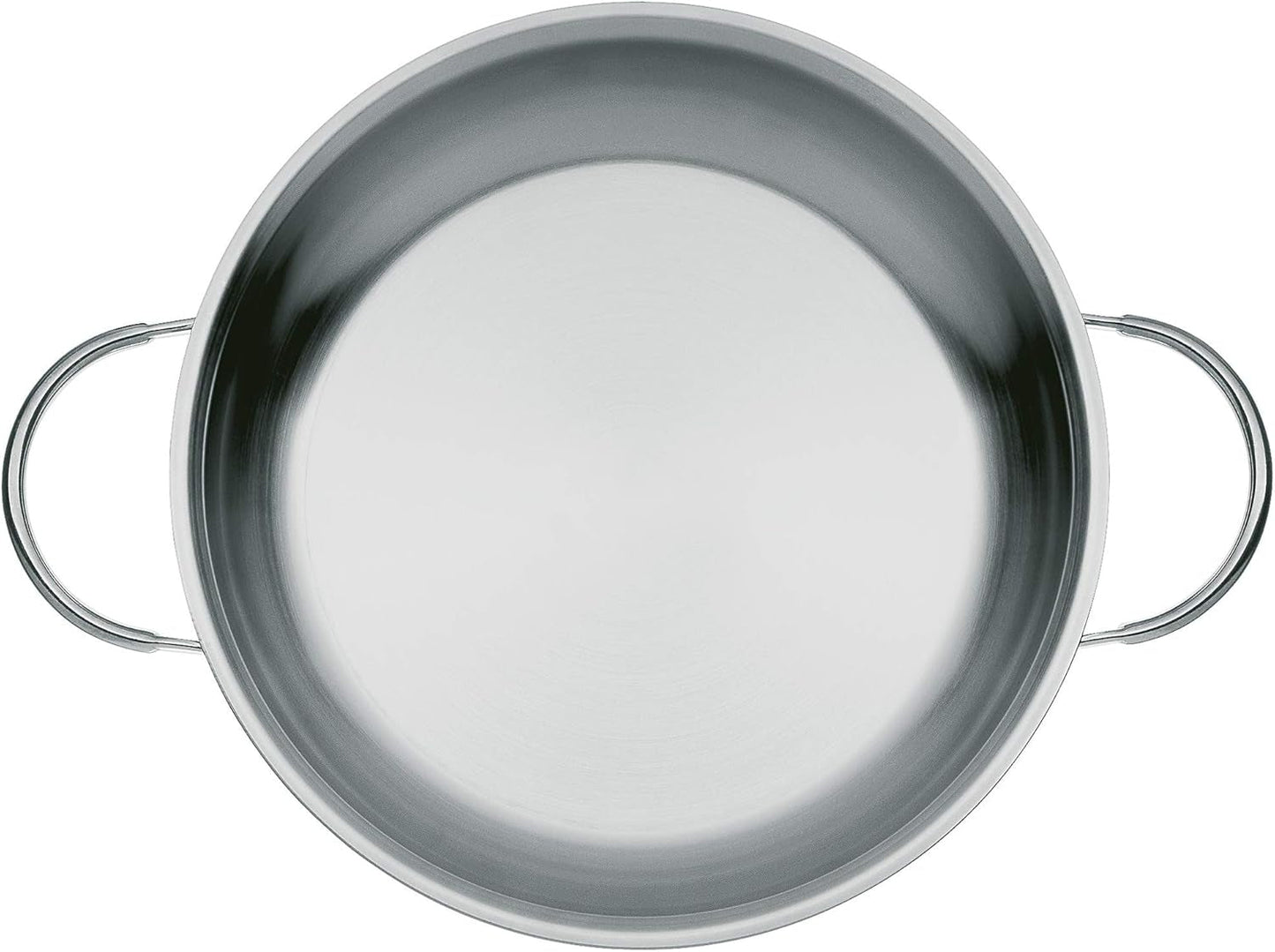 WMF Profi serveer-/braadpan 28 cm inductie, Cromargan roestvrijstalen pan, open Potten en pannen Naty Shop