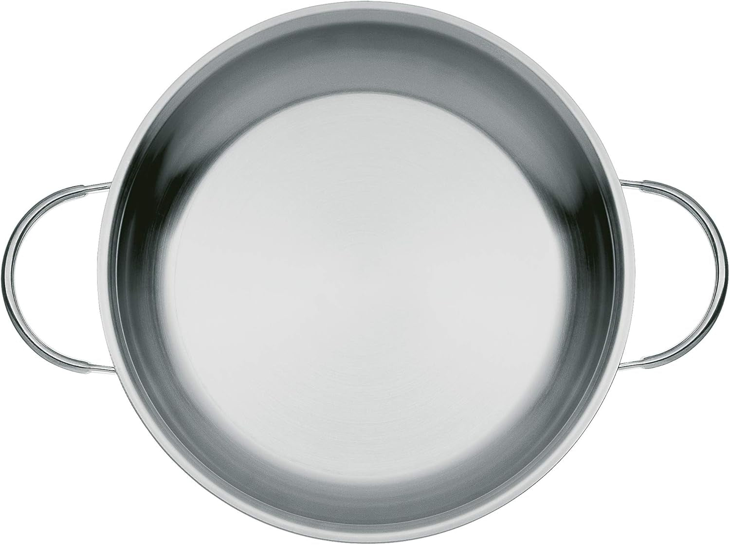 WMF Profi serveer-/braadpan 28 cm inductie, Cromargan roestvrijstalen pan, open Potten en pannen Naty Shop