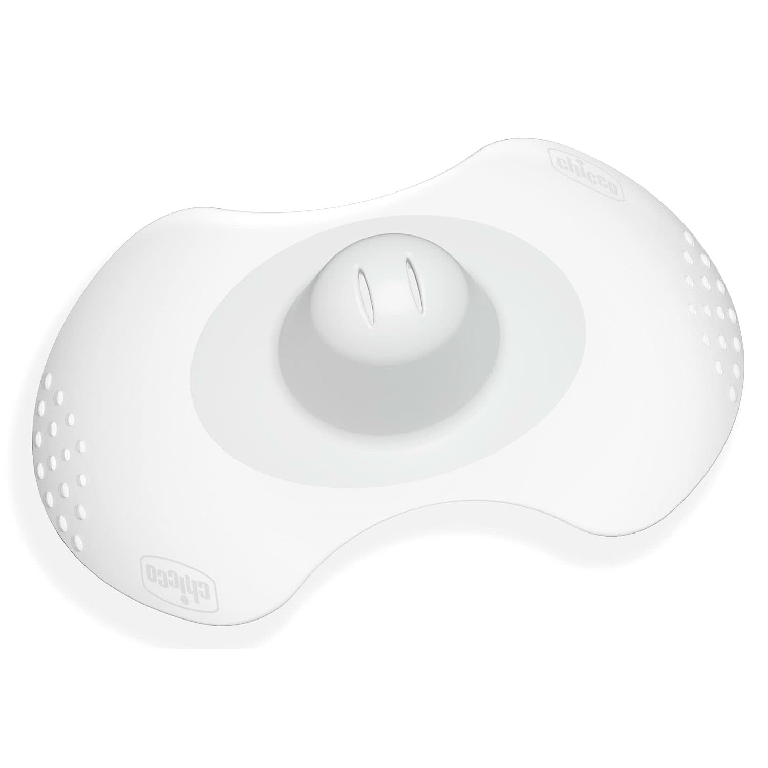 Chicco Skintoskin tepelbeschermer, siliconen, transparant, 6 stuks Voedings- en borstvoedingsaccessoires Bebe Naty Shop