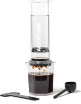 AeroPress origineel koffie- en espressoapparaat, draagbaar barista-koffiezetapparaat met kamer, plunjer en filters, snelkoffie- en espressoapparaat