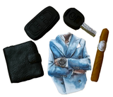 Set van 5 eetbare suikerpasta-decoraties, Man Sugar Paste Decorations Naty Shop