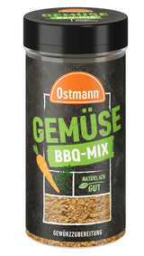 Ostmann Gewürze - Gemüse BBQ Mix | Gewürzzubereitung für Gemüse | Mediterrane Kräuternote voor Grillgemüse, Tofu und Co. | 120 g in een zeef