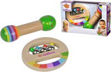 Eichhorn - 2-delige muziekset, inclusief speelgoed met bellen en klankstok, kleurrijke houten muziekinstrumenten, vanaf 1 jaar Babyspeelgoed Naty Shop Standaard titel