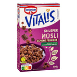 Dr. Oetker Vitalis Crunchy Honeys: Honing Crunchy Muesli voor ontbijt en snacks, 5-pack (5 x 600 g)