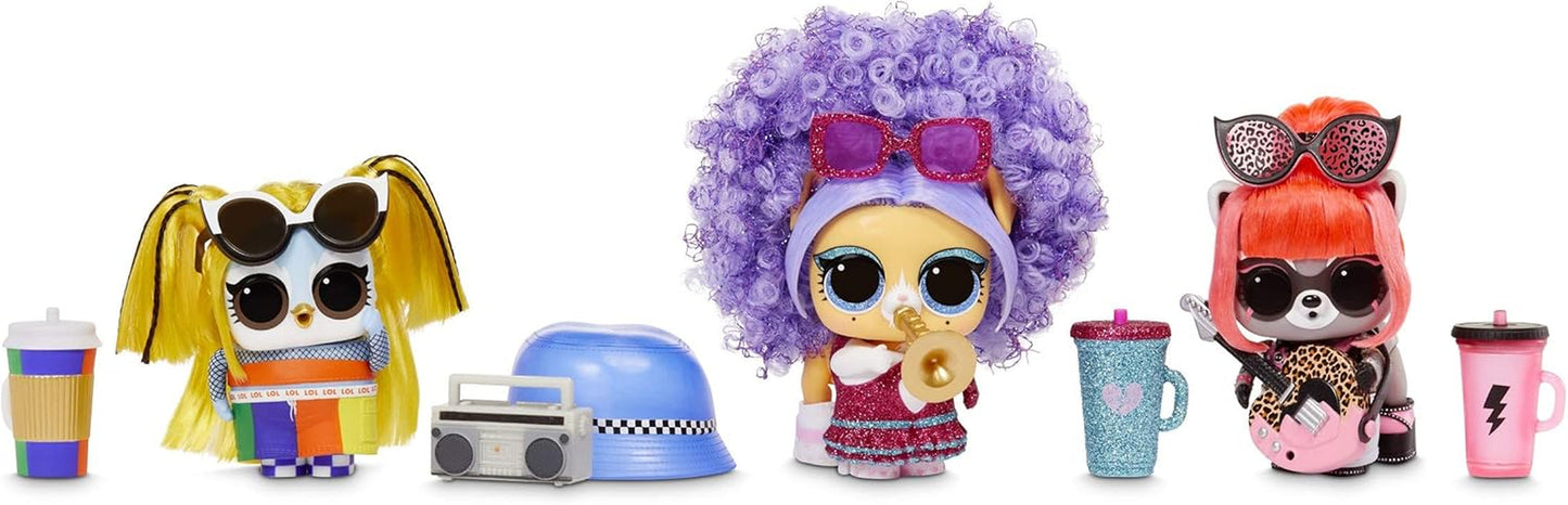 LOL Verrassing! 567080E7C Remix Pets - Collector's Item - 9 verrassingen met natuurlijk haar, accessoires en verrassingsteksten