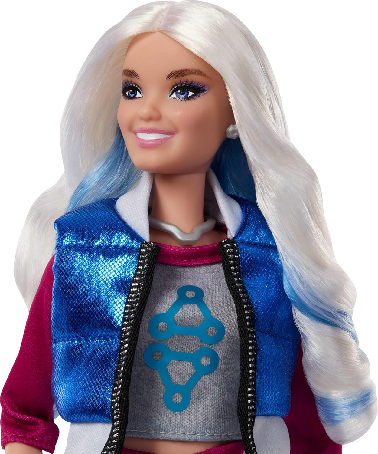 Mattel Disney Zombies 4: Dawn of the Vampires Addison Wells modepop met afneembare outfit en 6 op films geïnspireerde accessoires, JFG32