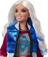 Mattel Disney Zombies 4: Dawn of the Vampires Addison Wells modepop met afneembare outfit en 6 op films geïnspireerde accessoires, JFG32