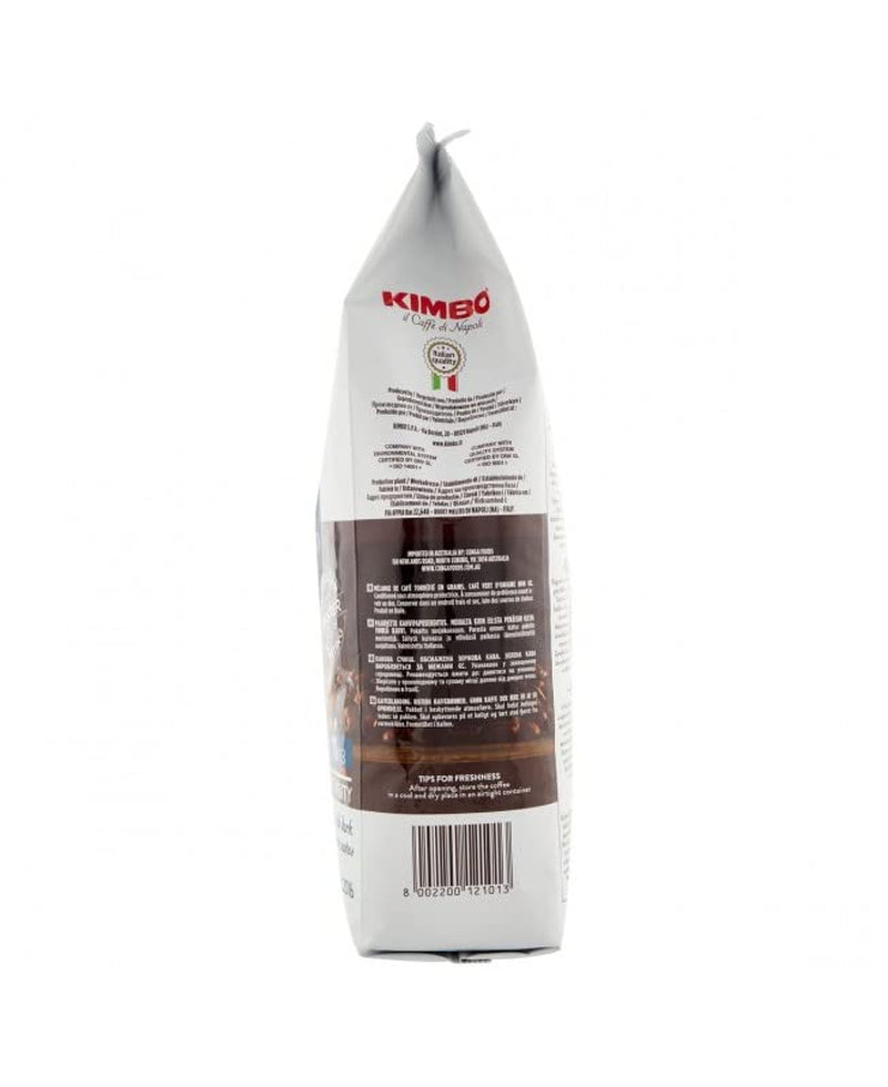 3x Espresso Classico koffiebonen, medium gebrand, hele koffiebonen, medium gebrand, zak van 1 kg, napolitaanse koffie