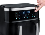 SEVERIN Dubbele heteluchtfriteuse met kookkamer 2 X 3,8 L, 8 automatische programma's Apparaten Naty Shop