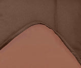 Calgary Dekbedovertrek Polyester Chocolade/Mocca, Polyester, Chocolade/Mokka, 240X220X1 Cm Dekbedden en dekbedden Naty Shop