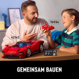 LEGO Technic Ferrari Daytona SP3 modelbouwset, schaal 1:8, rode supersportwagen, uitgebreid automodel, verzamelobject, ultiem autoconcept 42143 Bouwsets Bekijk de LEGO-Store