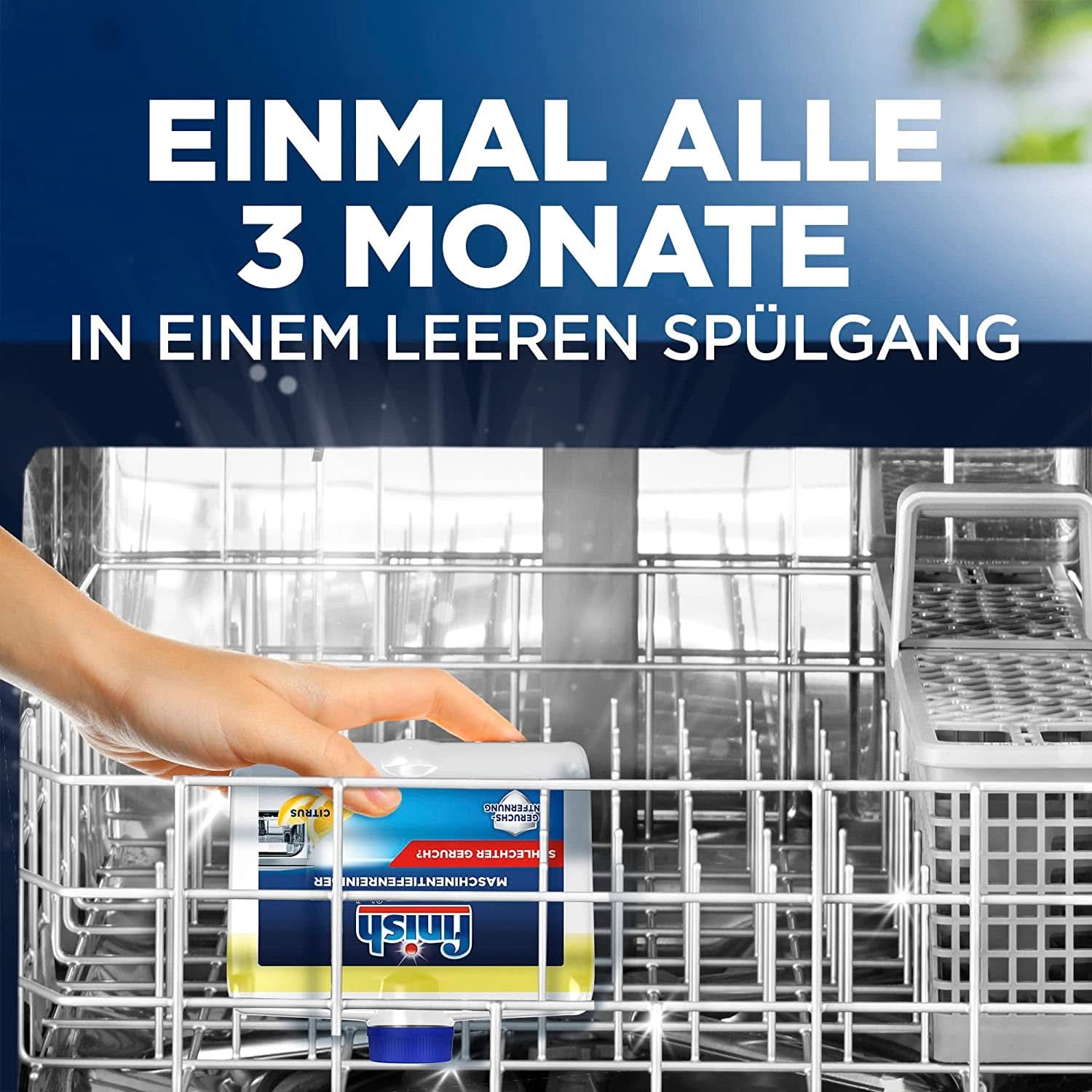 Finish Deep Machine Cleaner Citrus - vloeibare machinereiniger tegen kalk en vet voor een schone vaatwasser - Naty Shop voordeelverpakking